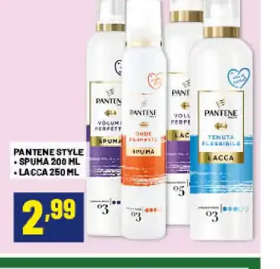 Prodotti styling Pantene