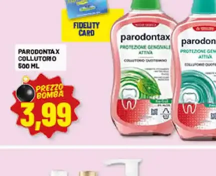 Collutorio Parodontax