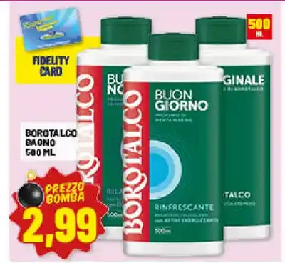 Borotalco bagno
