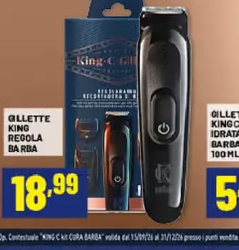 Regolabarba Gillette King C