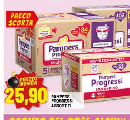 Pannolini Pampers Progressi