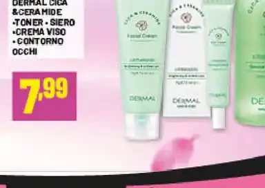 Dermal linea viso assortita