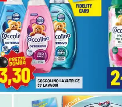 Coccolino lavatrice