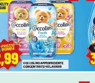 Coccolino ammorbidente concentrato