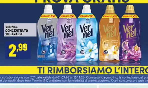 Vernel ammorbidente concentrato