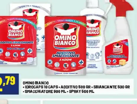 Omino Bianco additivo smacchiante