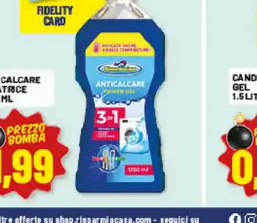Anticalcare lavatrice