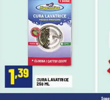 Cura lavatrice