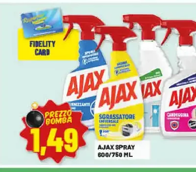 Ajax spray