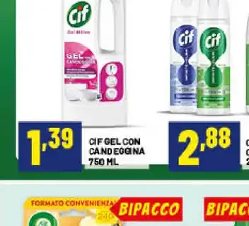 Cif gel con candeggina