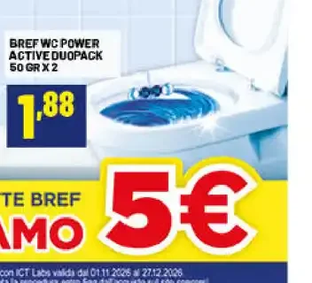 Bref WC Power Active Duo