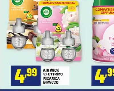 Air Wick elettrico ricarica bipacco