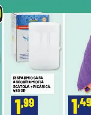 Assorbiumidità scatola e ricarica
