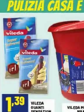 Vileda guanti Sensation