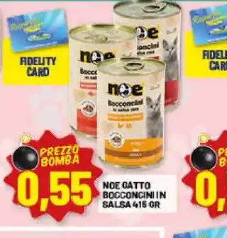Noè Gatto bocconcini in salsa