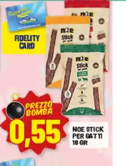 Noè stick per gatti