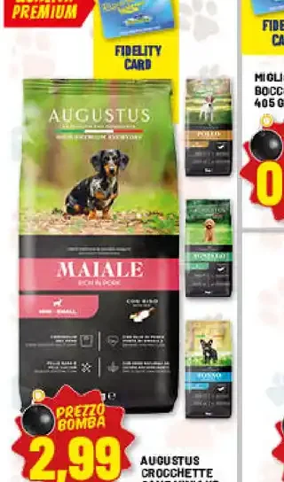 Augustus crocchette cane mini