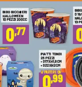 Bibo bicchieri Halloween