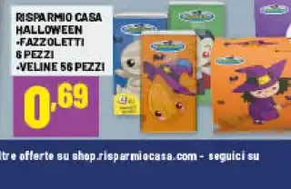 Halloween fazzoletti