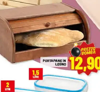 Portapane in legno