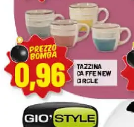 Tazzina caffè New Circle