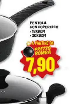 Pentola con coperchio