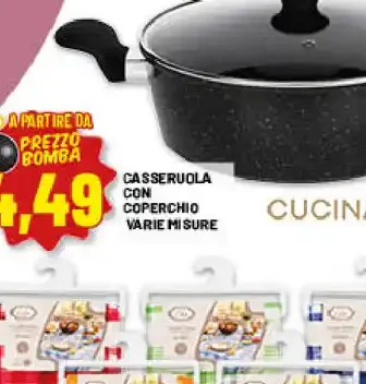 Casseruola con coperchio