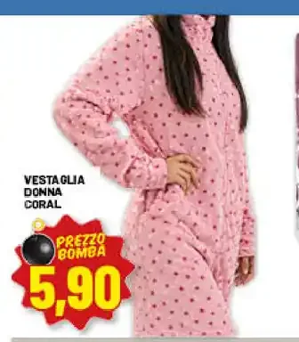 Vesta/giacca donna corallo