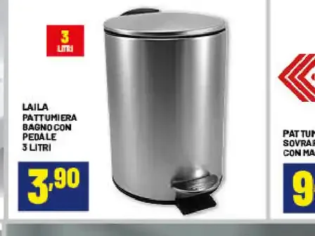 Laila pattumiera bagno