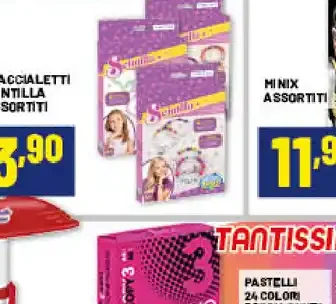 Braccialetti scintilla assortiti