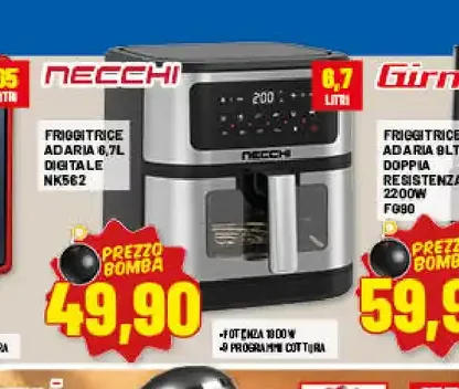 Friggitrice ad aria digitale