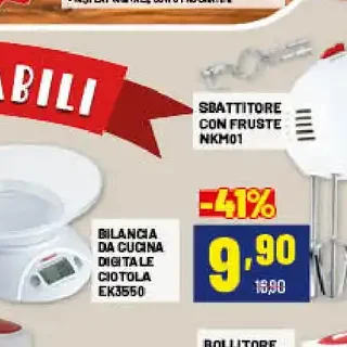Bilancia da cucina digitale