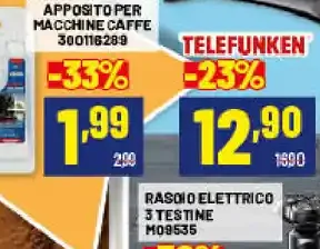 Decalcificante per macchine caffè