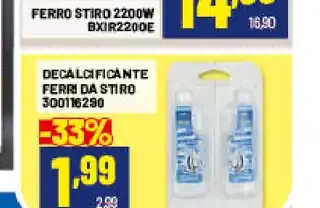 Decalcificante ferro da stiro