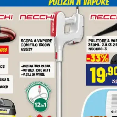 Aspirapolvere a traino multiciclonico