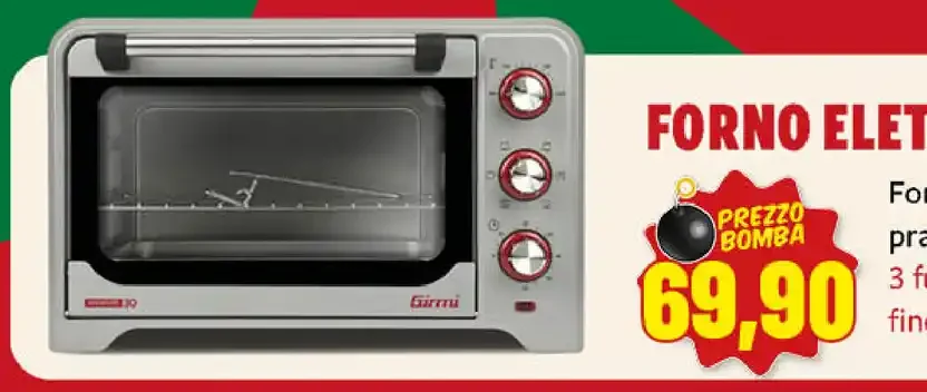 Forno elettrico ventilato Girmi FE30