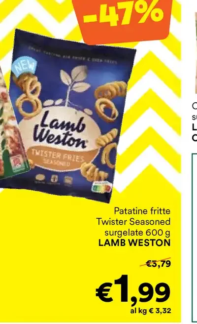 Patatine fritte surgelate
