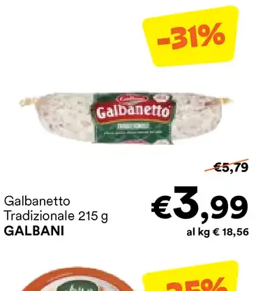Galbanetto tradizionale