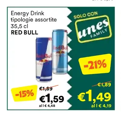 Energy drink assortiti