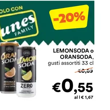 Lemonsoda o Oransoda