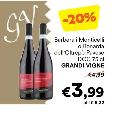 Barbera o Bonarda dell'Oltrepò Pavese DOC