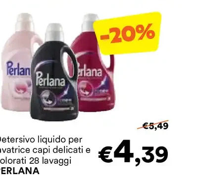 Detersivo liquido per lavatrice capi delicati e colorati