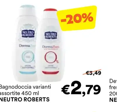 Bagnodoccia varianti assortite