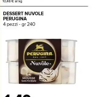 Dessert Nuvole Perugina