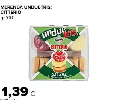Merenda Unduetris! Citterio