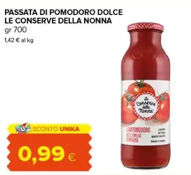Passata di pomodoro dolce Le Conserve della Nonna