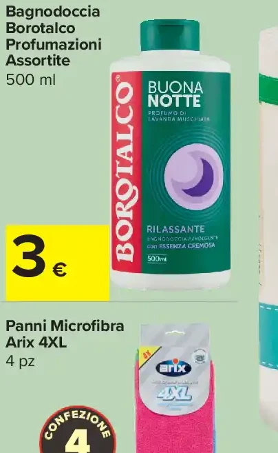 Bagnodoccia Borotalco