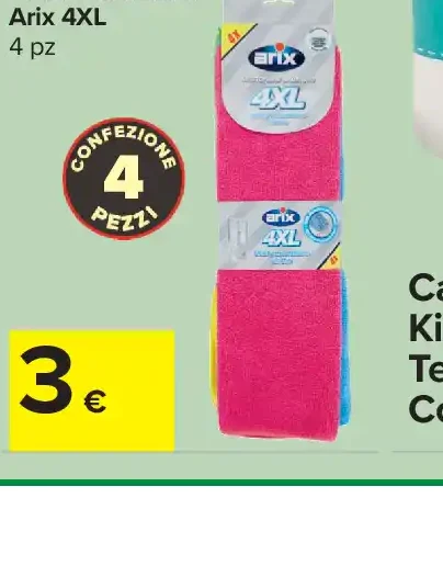 Panni Microfibra Arix 4XL