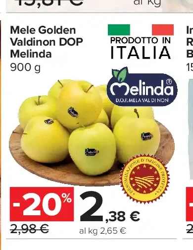 Mele Golden Valdinon DOP Melinda
