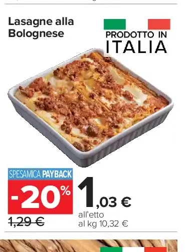 Lasagne alla Bolognese